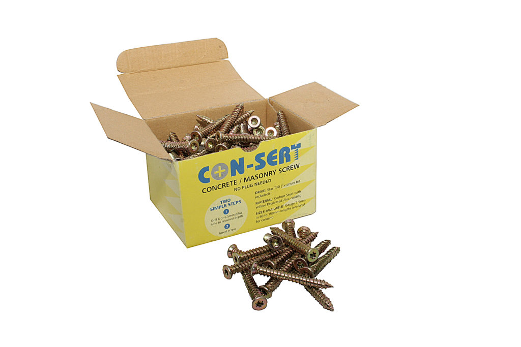 CON-SERT Concrete Screws & Box